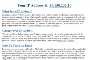 Your IP Address